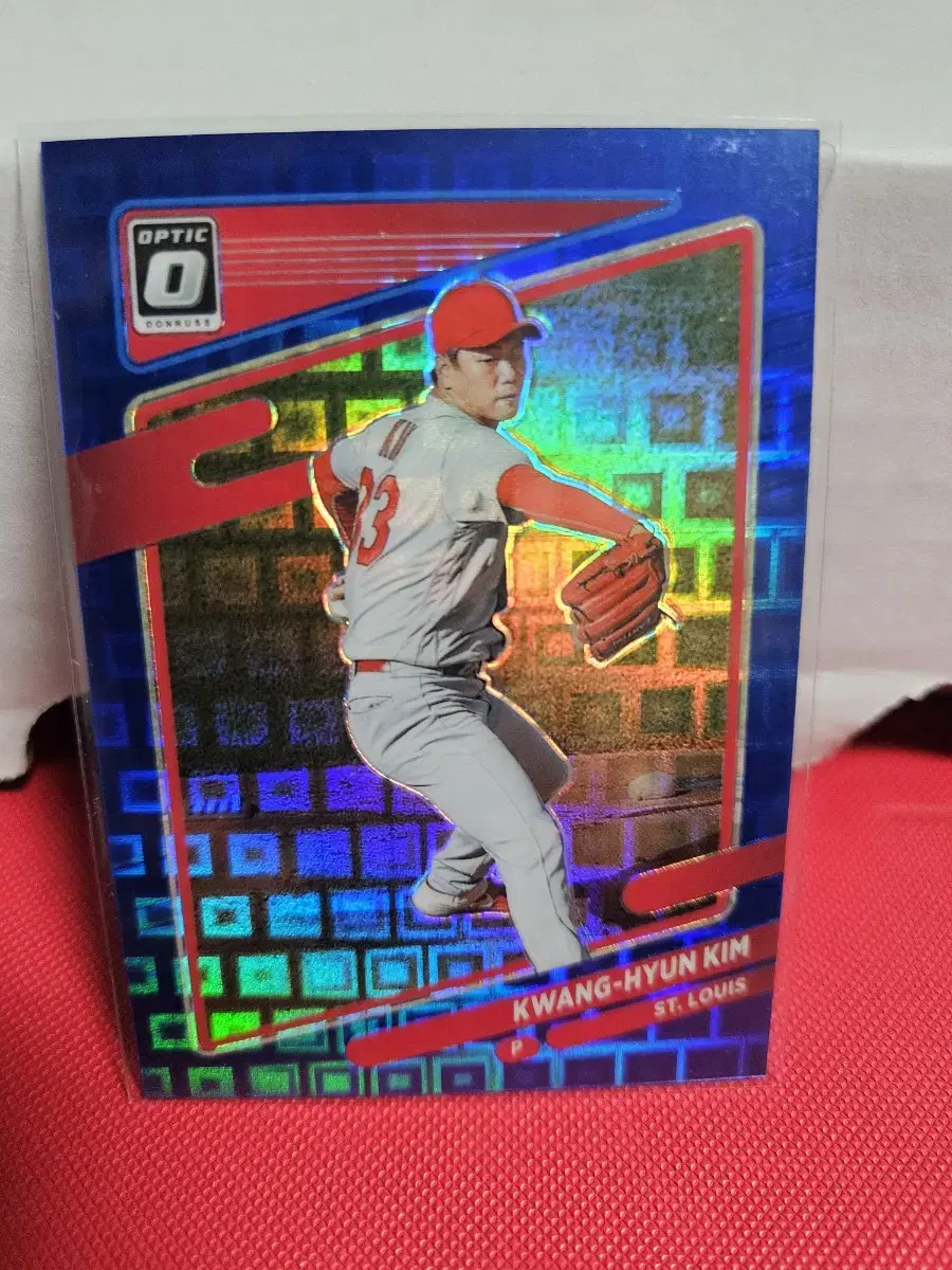 김광현 99장 한정 Donruss Pandora 퍼플 프리즘