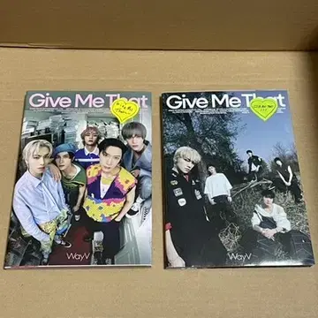 WayV 'Give Me That' 2개 버전 앨범