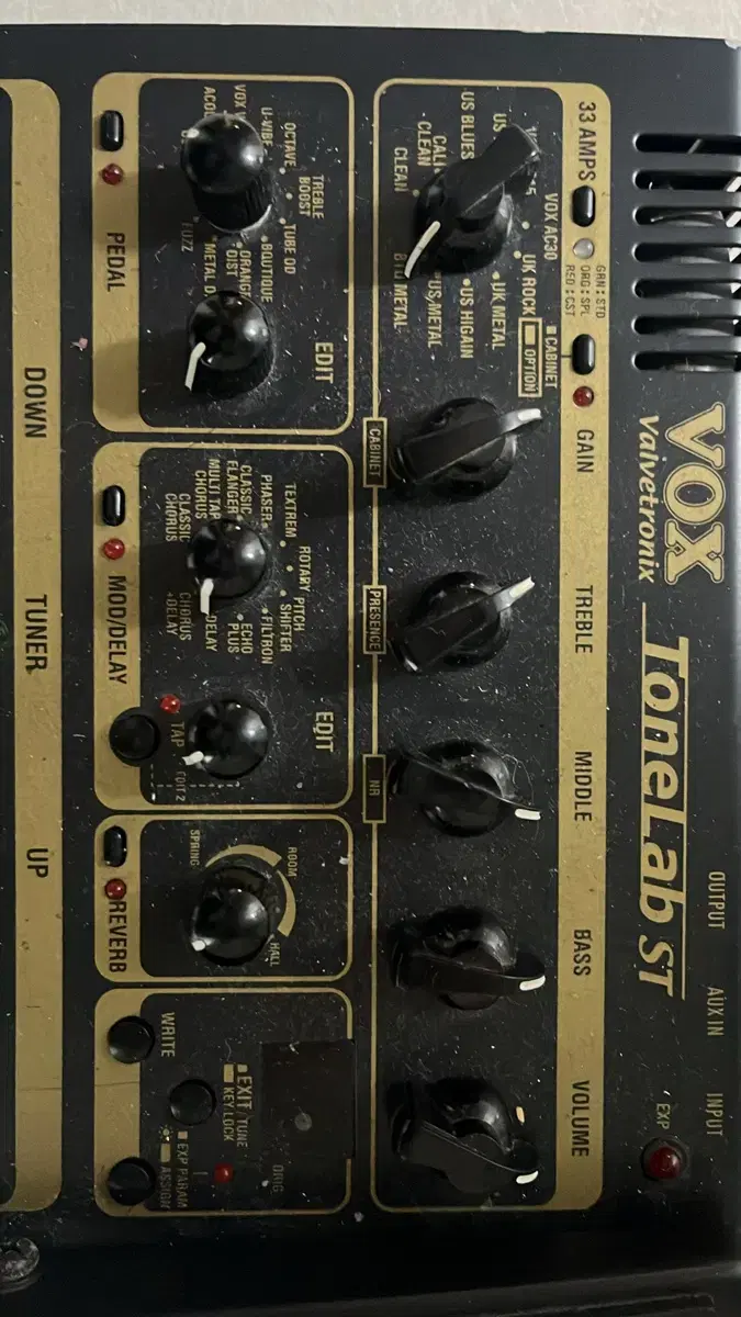 Vox tonlab 멀티이펙터