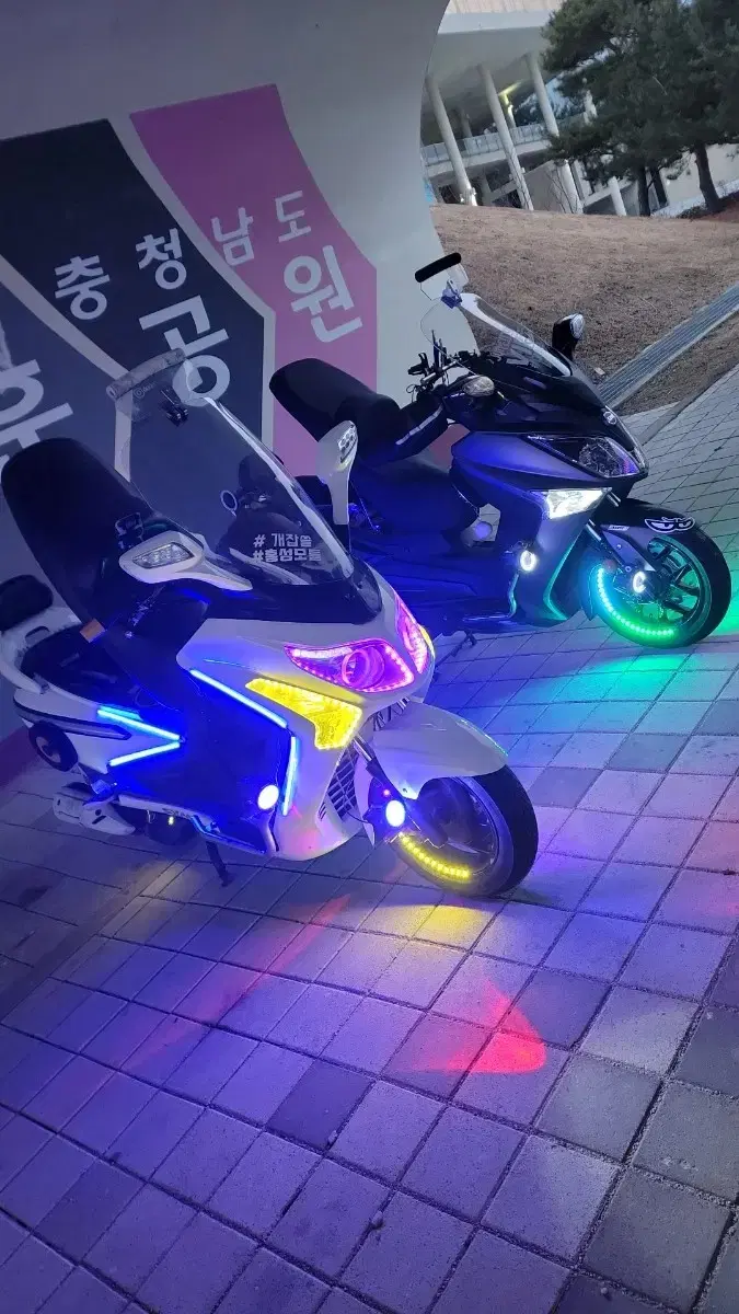 보이져 gts 125 풀튜닝 (판매 or 대차)