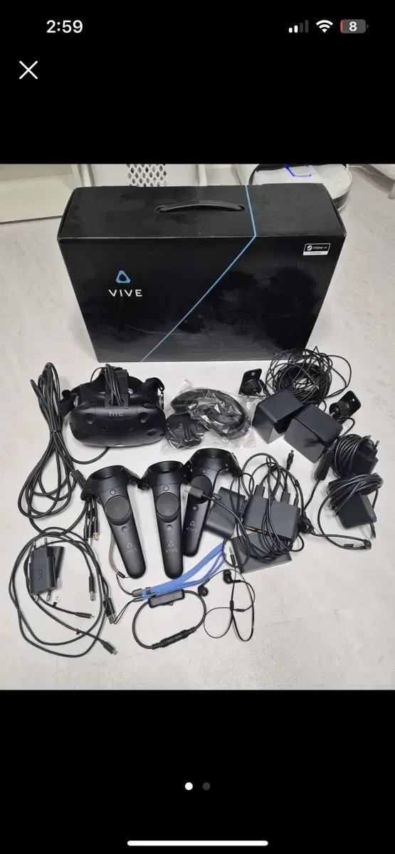 htc vive vr기기 풀세트 판매