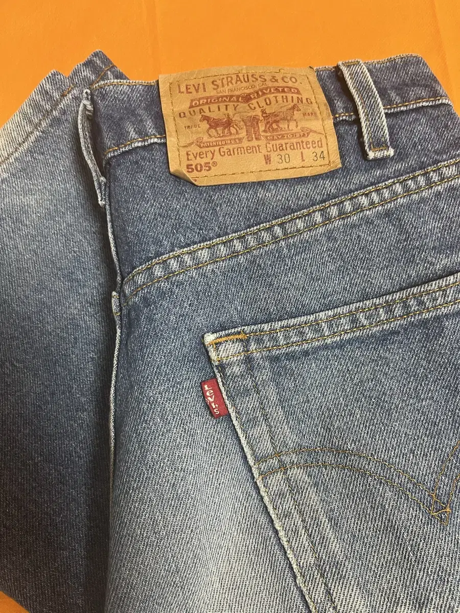 90s levis 505 리바이스 데님