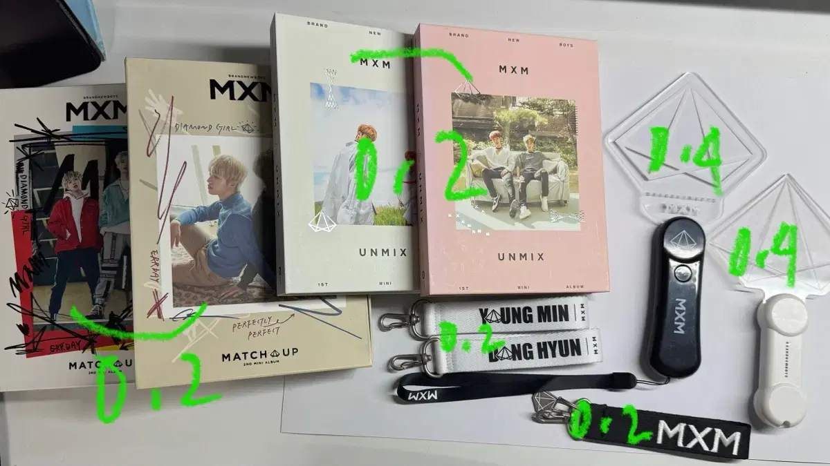 MXM AB6IX 엠엑스엠 에이비식스 앨범 굿즈 MD 판매