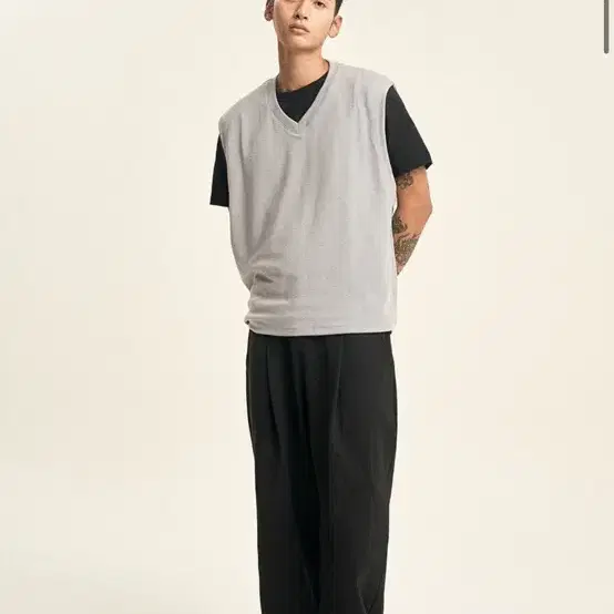 제로 트레이닝 조거 팬츠 Deep One Tuck Sweat Pants