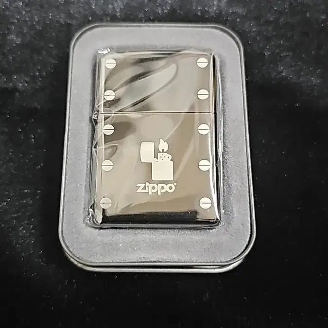 (새상품) 지포 zippo 블랙아이스 정품