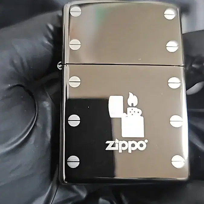 (새상품) 지포 zippo 블랙아이스 정품