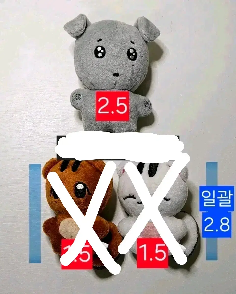 세븐틴 10cm 인형 겸도그 탄람지 쫑람지 슈람지