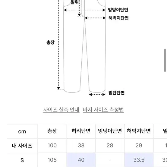 애드오프 addoff 뉴트로 와이드 연청 데님팬츠