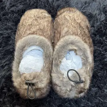 LAGUAGEM 인조 모피 CLOG 신발