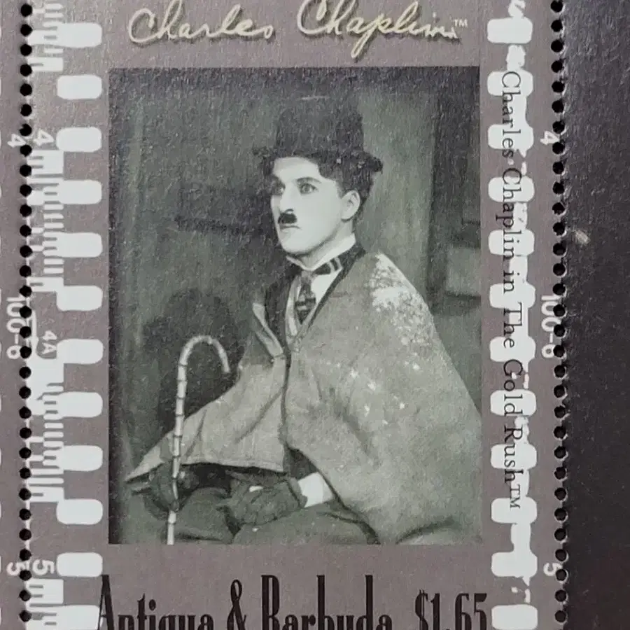 1999년 영국최고의 배우,코메디언 찰리 채플린기념 우표(대형시트)Ch