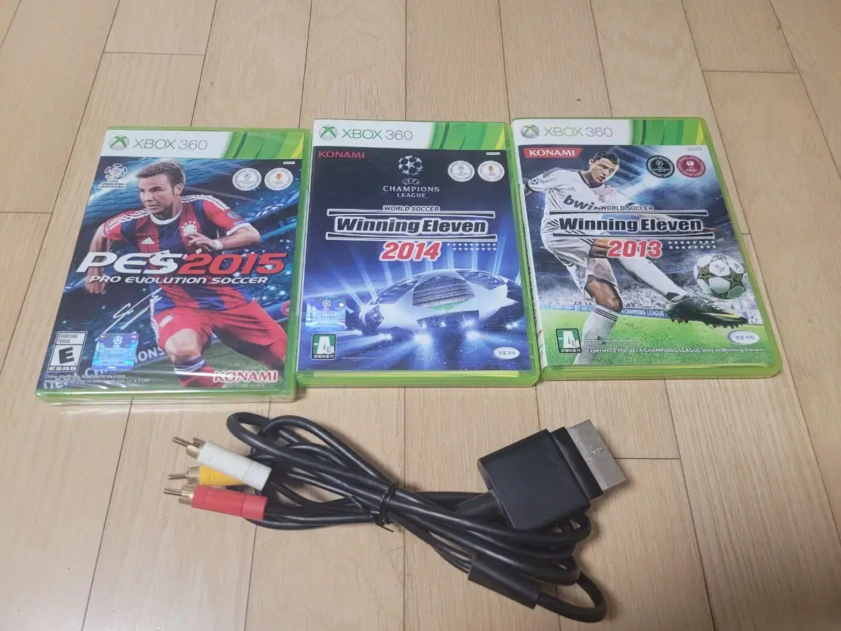 xbox360 pes2013, 2014, 2015 및 케이블