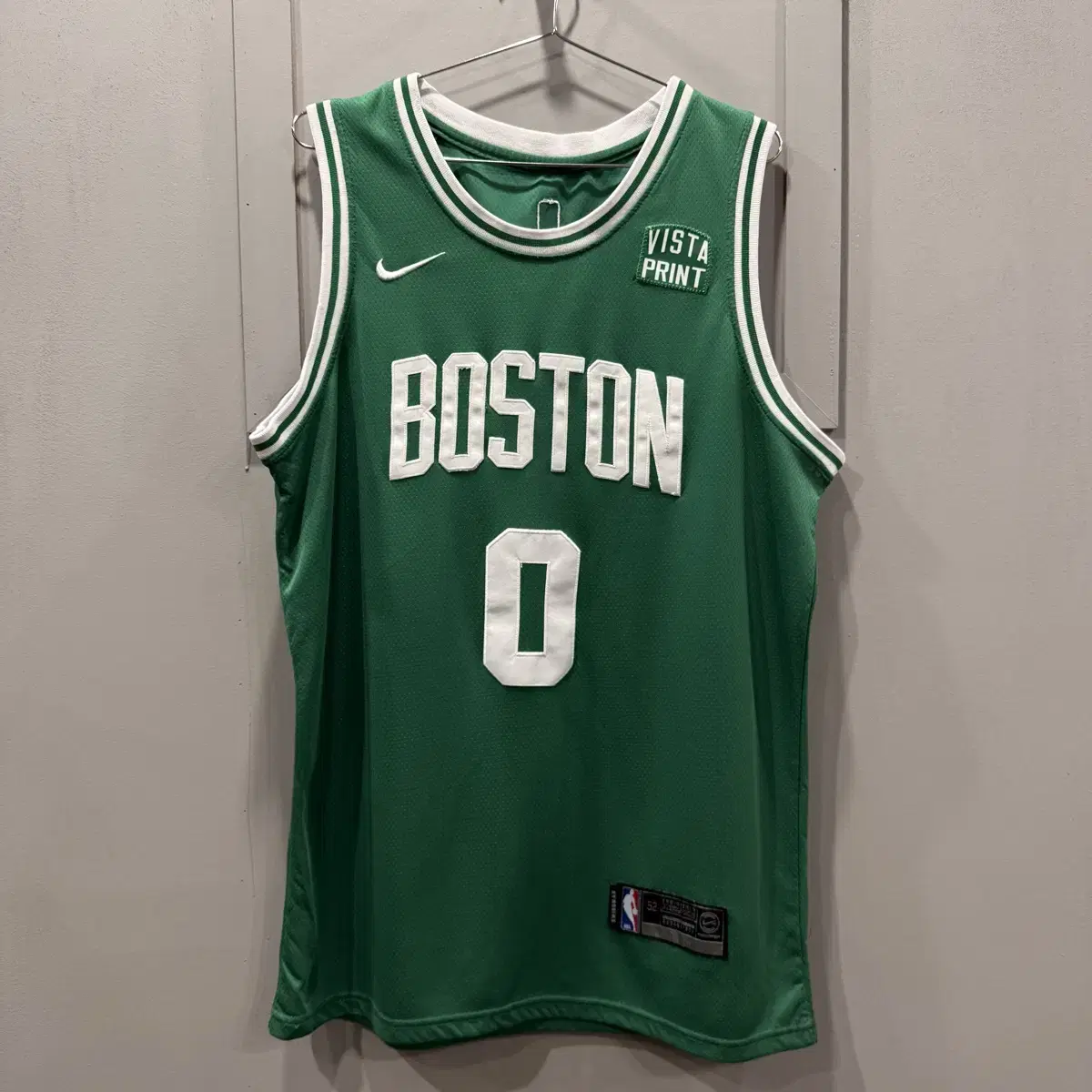 XL NBA 나이키 보스턴 0 테이텀 (TATUM) 마킹 농구 유니폼 나