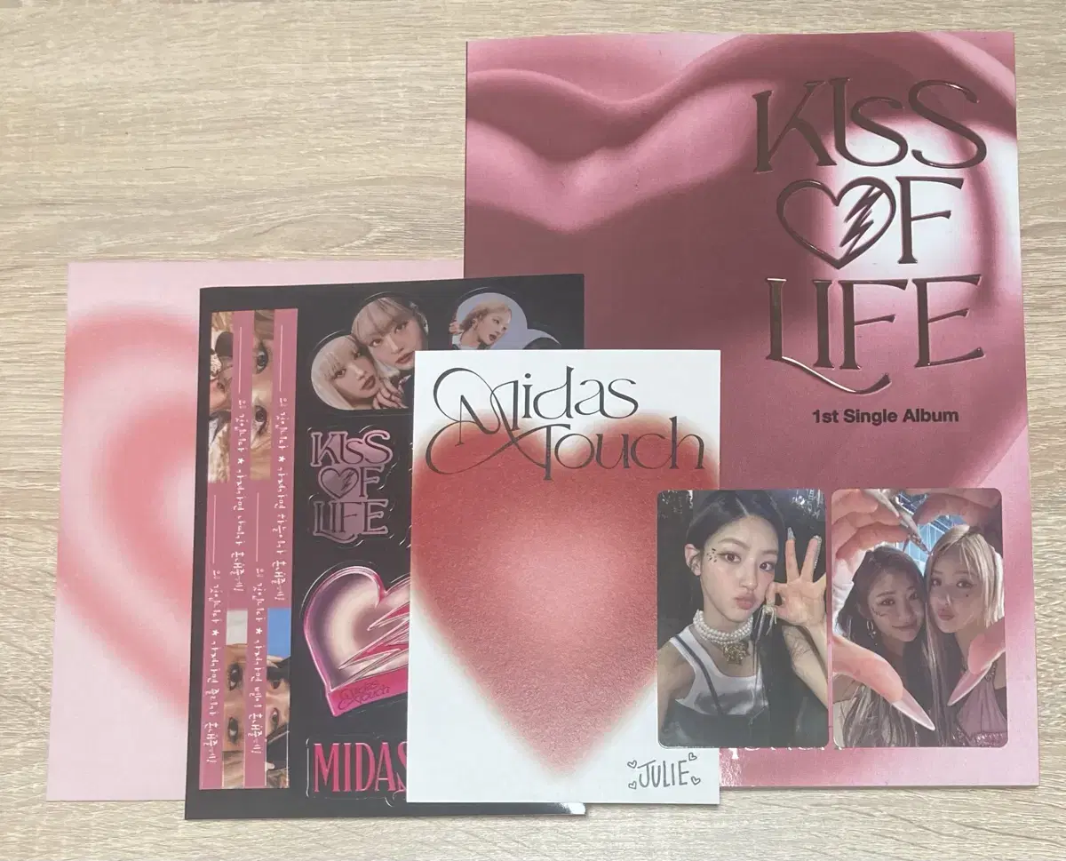 키스 오브 라이프 싱글 1집 Midas Touch CD 판매