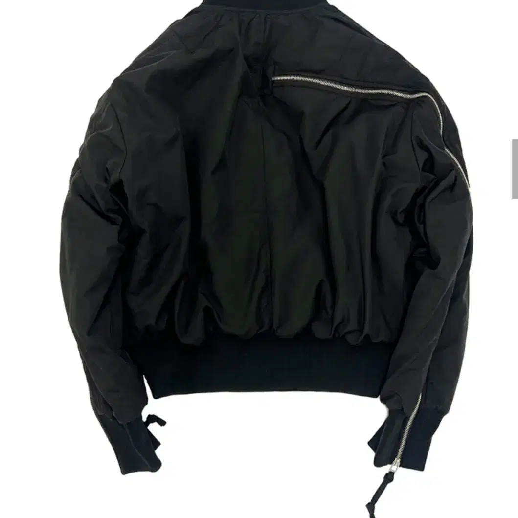 MULTI ZIPPER BOMBER JACKET [BLACK]