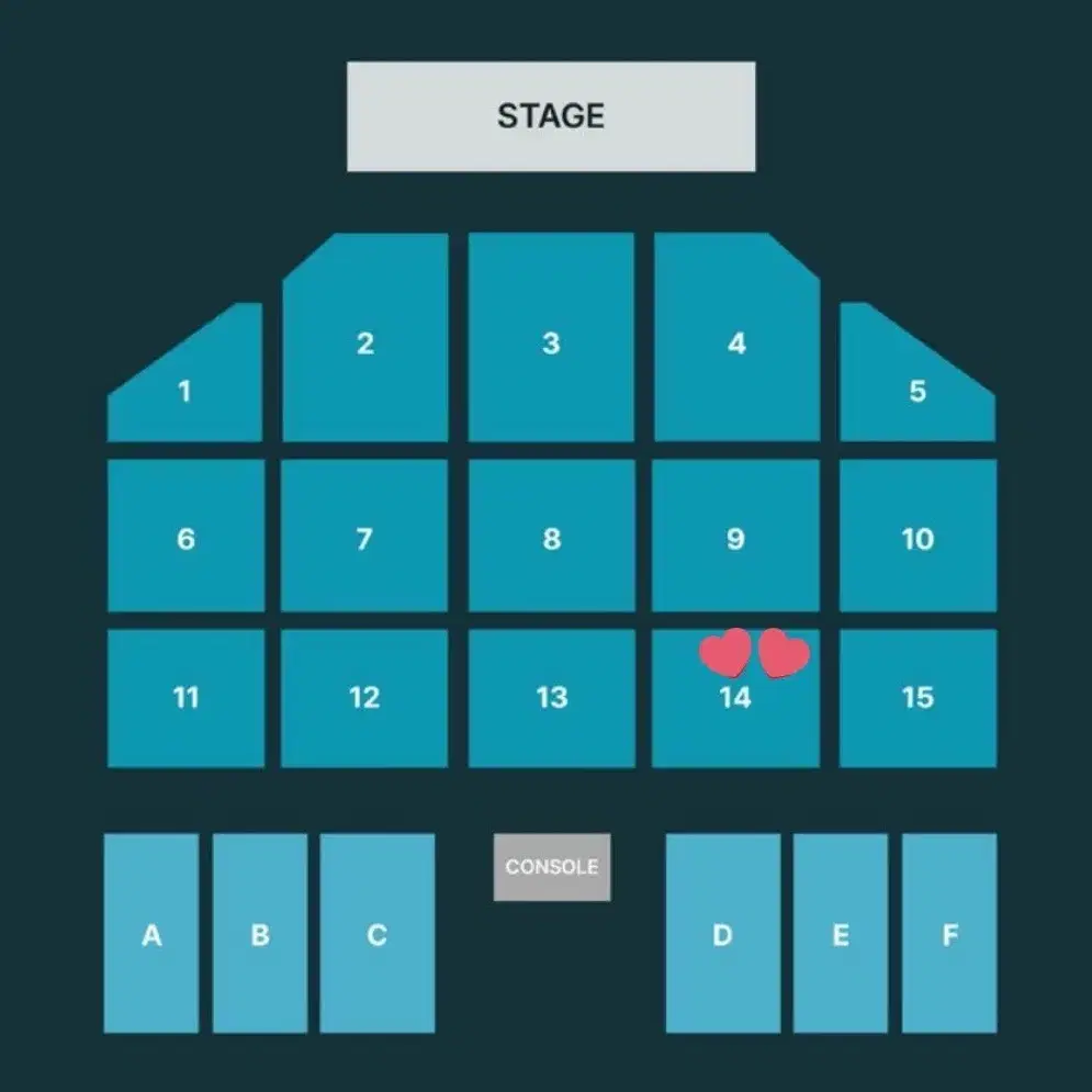 데이식스 부산콘 막콘 14구역 5열 에눌 가능