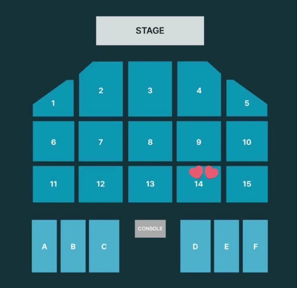 데이식스 부산콘 막콘 14구역 5열 에눌 가능