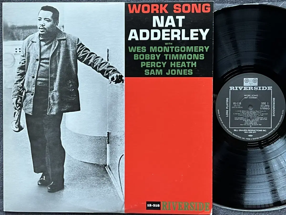 LP : Nat Adderley : Work Song