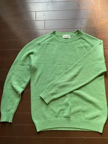 UNITED ARROWS 소버린 크루넥 니트 M 사이즈 M 그린