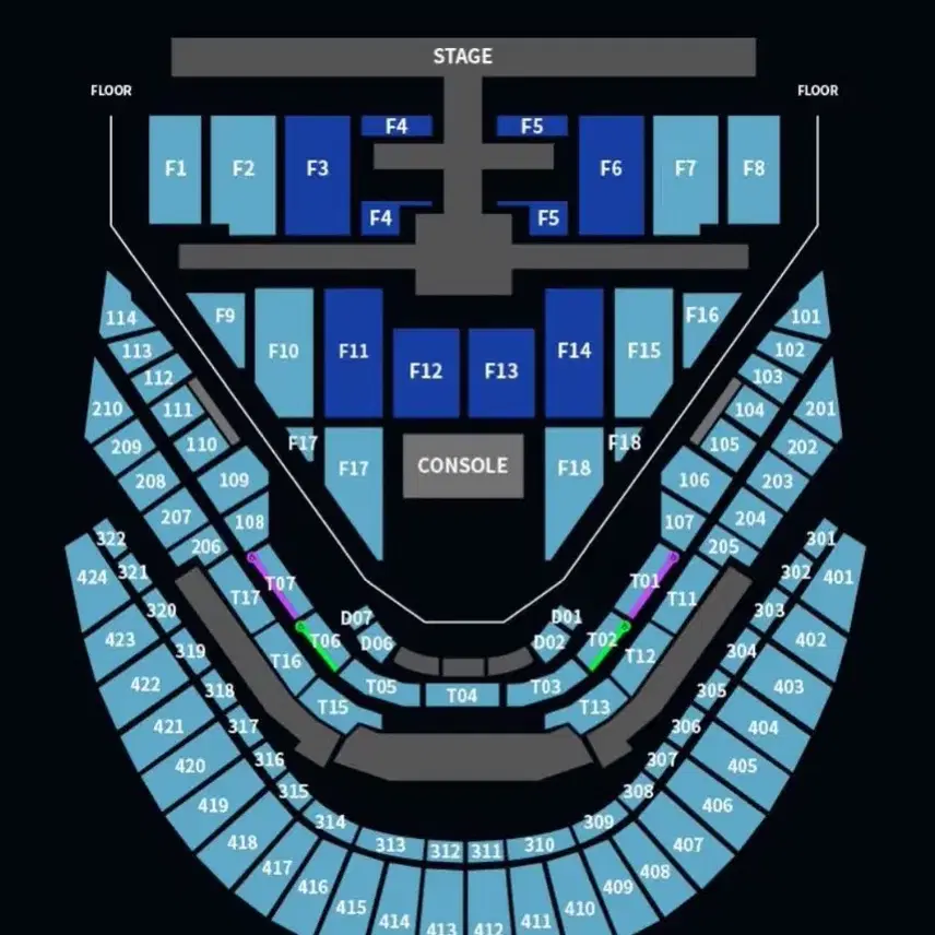 NCT127 티켓 F17구역 양도합니다