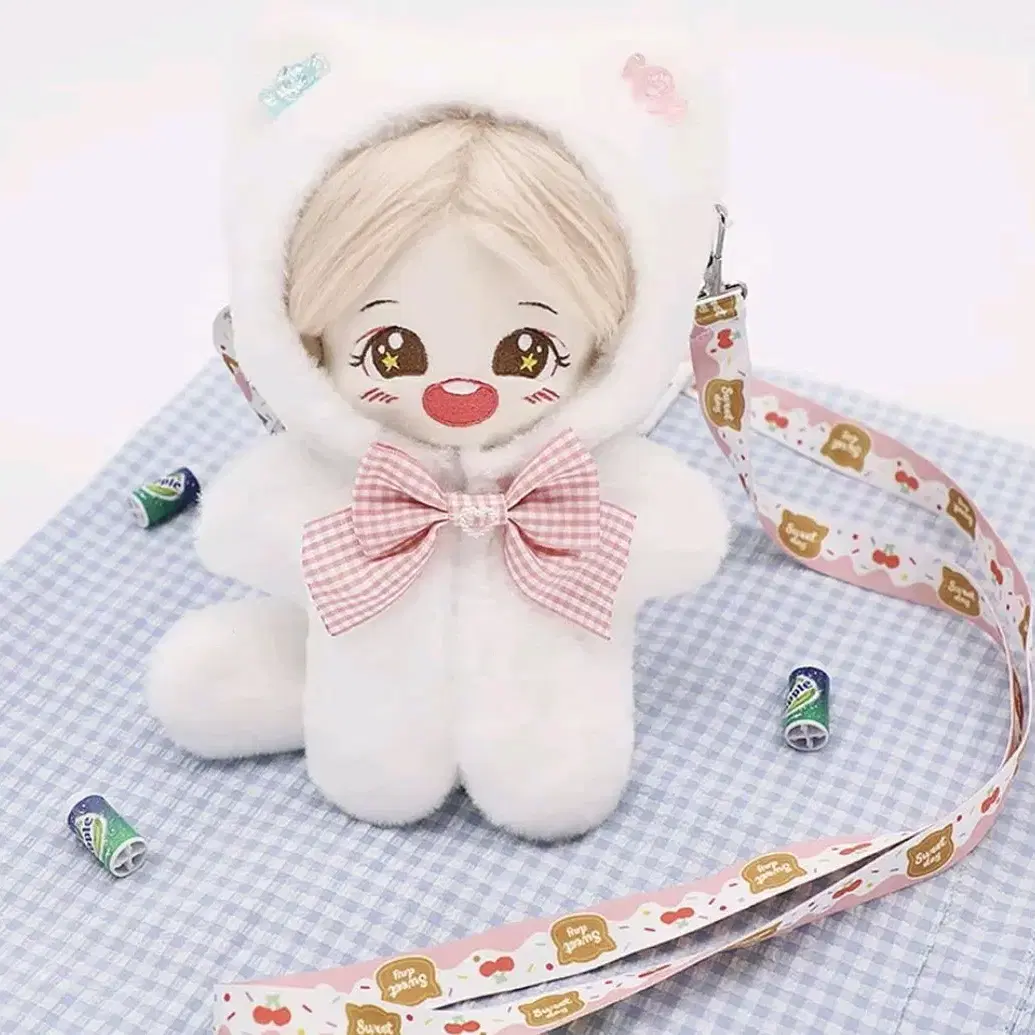 핸드메이드 고양이 20cm 인형 옷(끈포함)