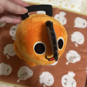 체인소 맨 봉제 인형 (손잡이 포함)