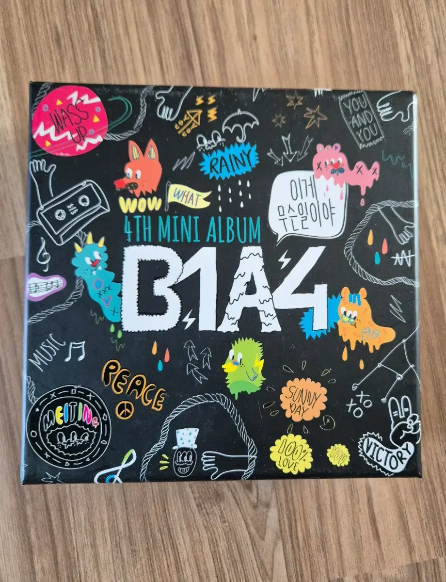 B1A4 이게무슨일이야 앨범 진영 스티커 CD없음