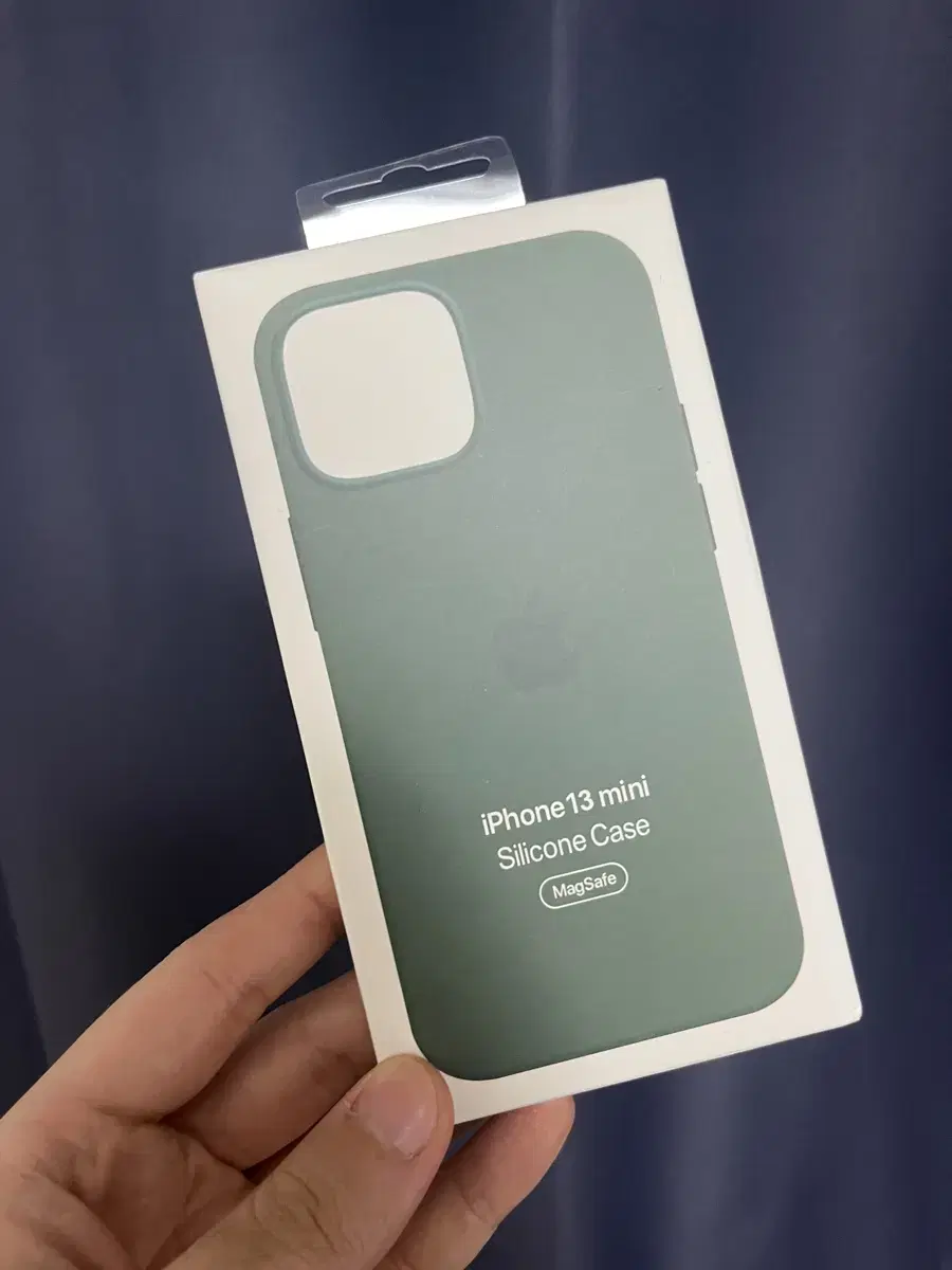 iPhone 13 Mini Silicone MaxSafe Case - Eucalyptus