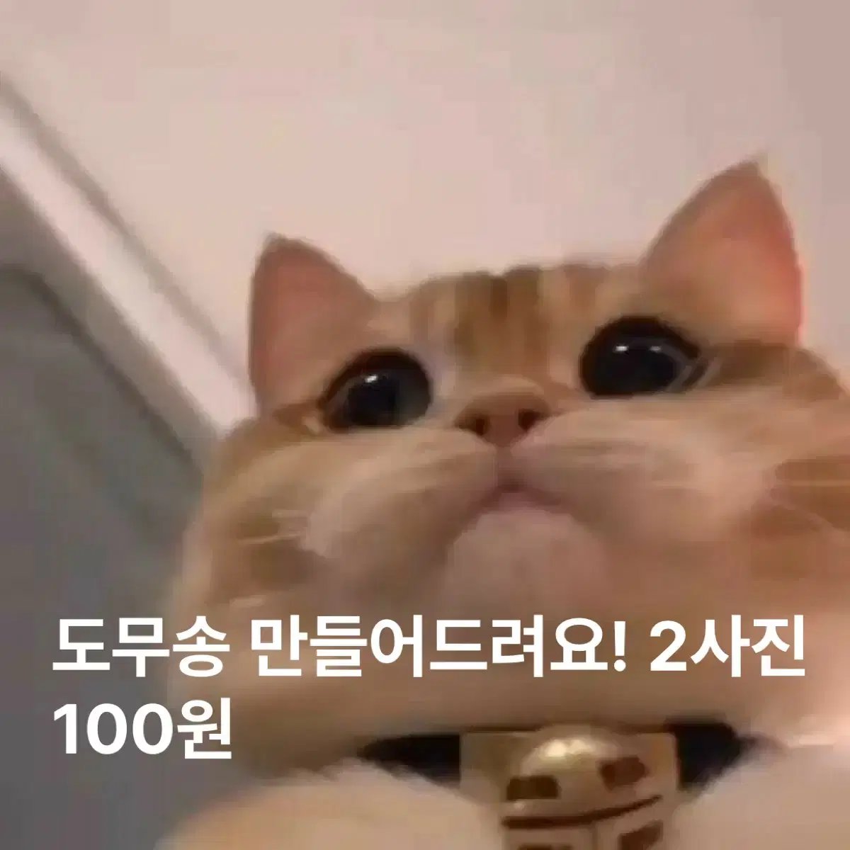 도무송 만들어 드려요