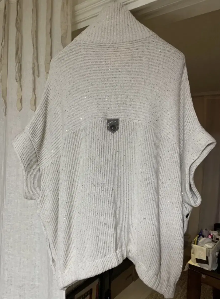 (새상품)Brunello Cucinelli Glitter Knit/XS