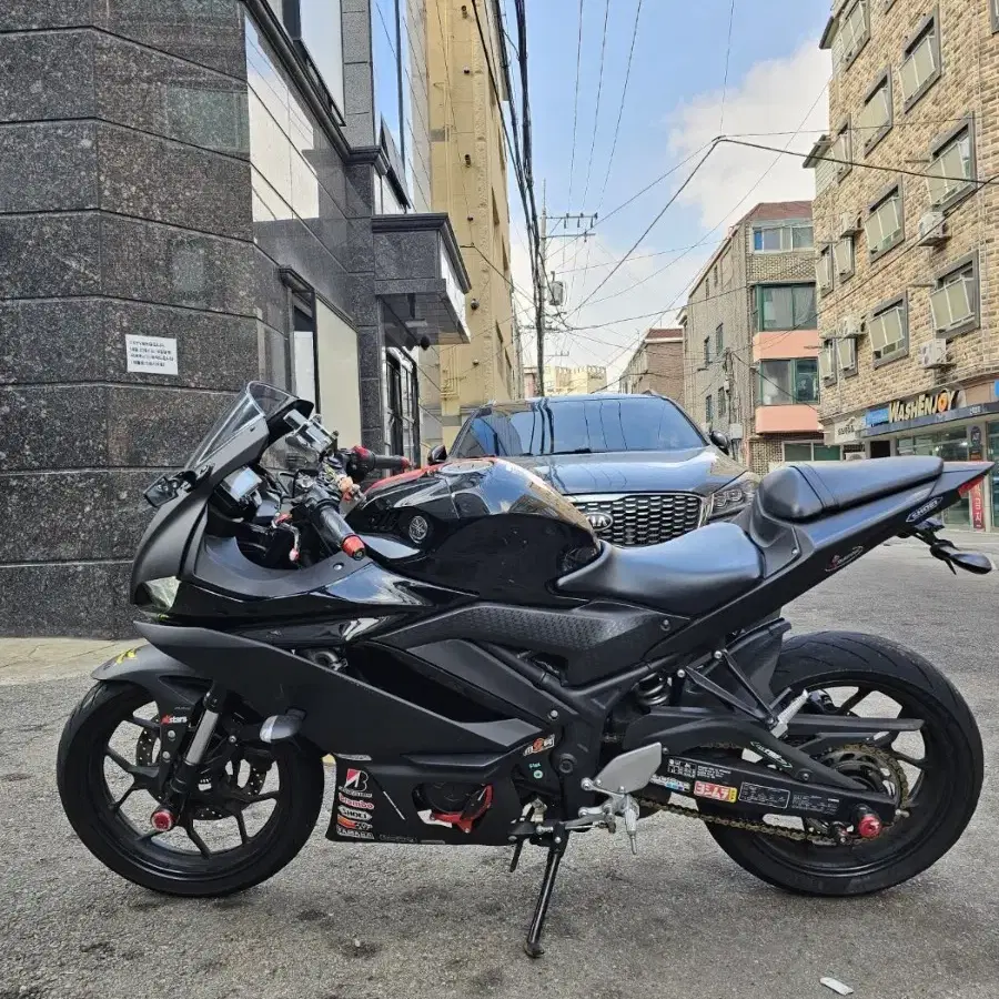 야마하 R3 20년식 34000km 아크라 구변 급매 pcx nmax