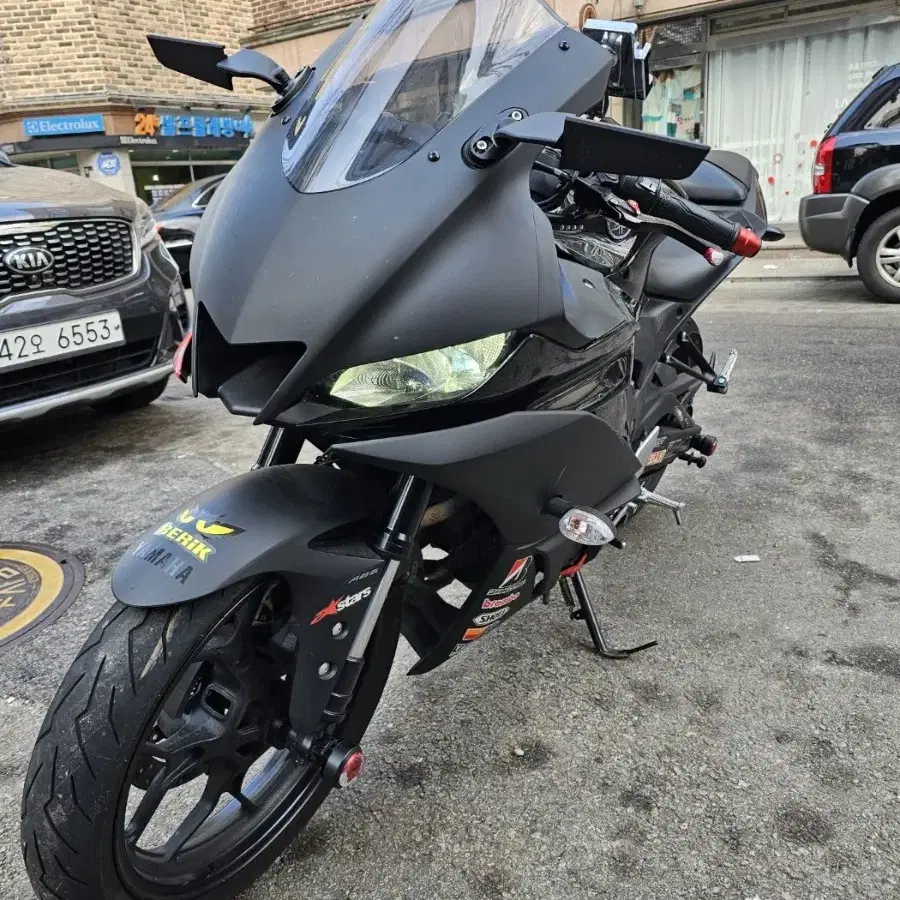 야마하 R3 20년식 34000km 아크라 구변 급매 pcx nmax