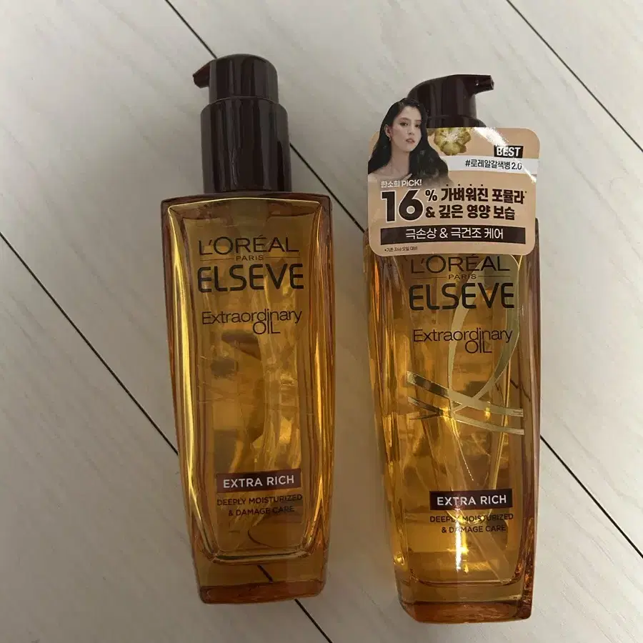 로레알파리 헤어오일 엑스트라 리치 브라운 100ml 2개