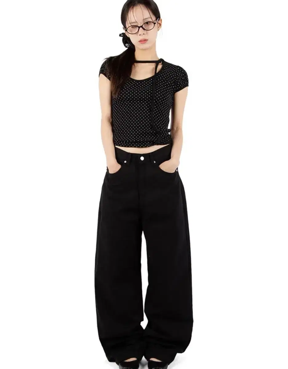 릿킴 FORMAL WIDE PANTS S