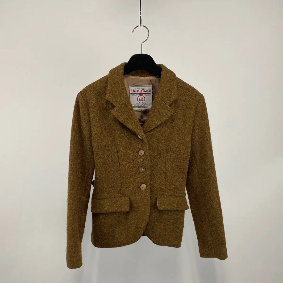 빈티지 chemin HARRIS TWEED 해리스 트위드 울자켓