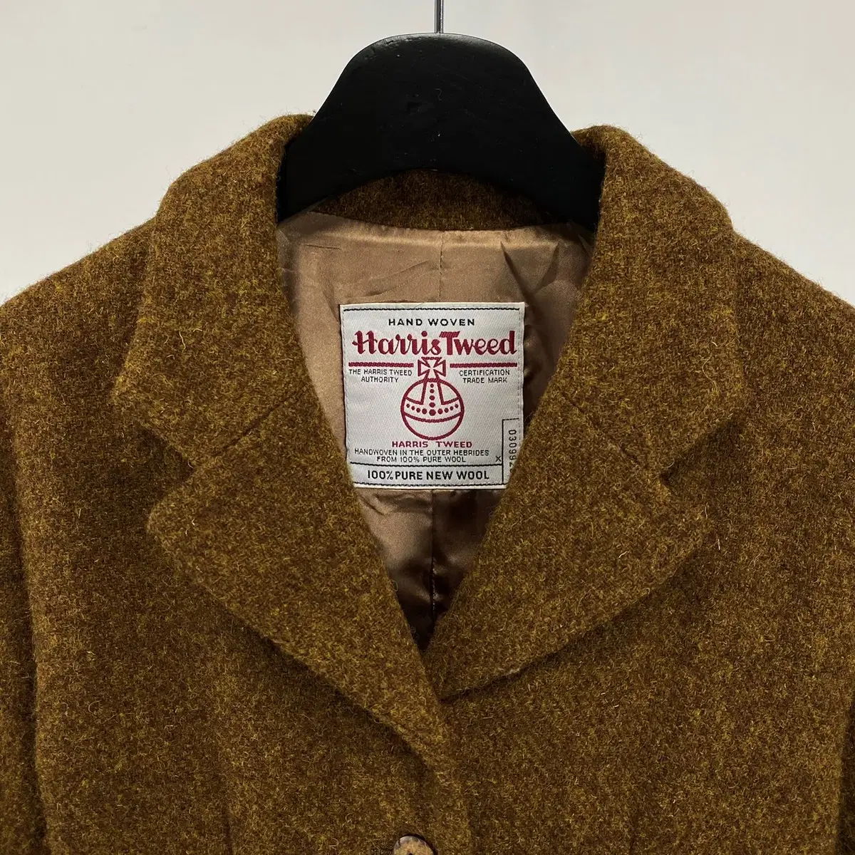 빈티지 chemin HARRIS TWEED 해리스 트위드 울자켓