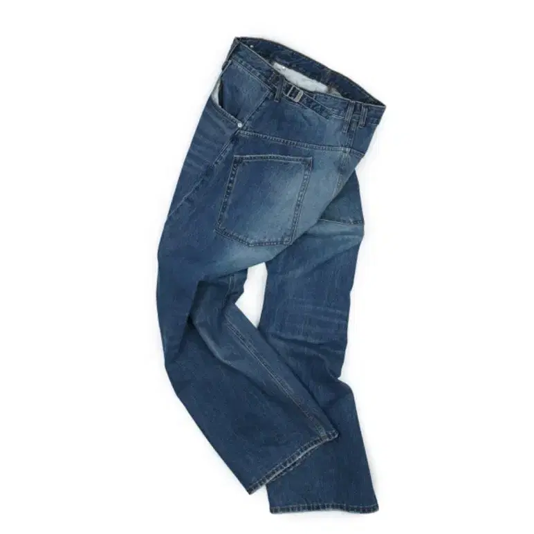 구매)Yiyae Wide Washed Denim Pants미드나잇블루