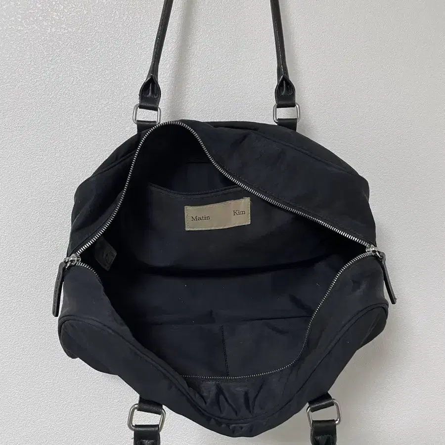 마뗑킴 가방 SPORTY TOTE BAG IN BLACK