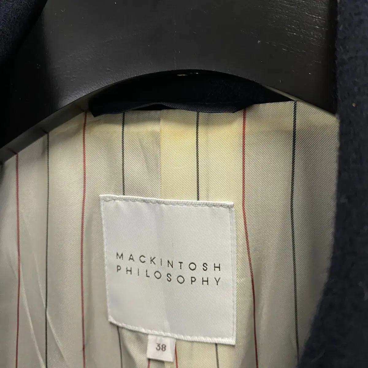 빈티지 MACKINTOSH PHILOSOPHY 더블 버튼 울자켓