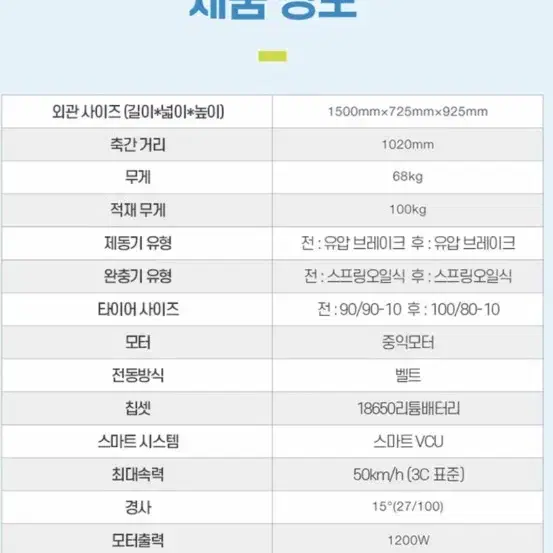 트로목스 미노 전동스쿠터 새상품 팝니다