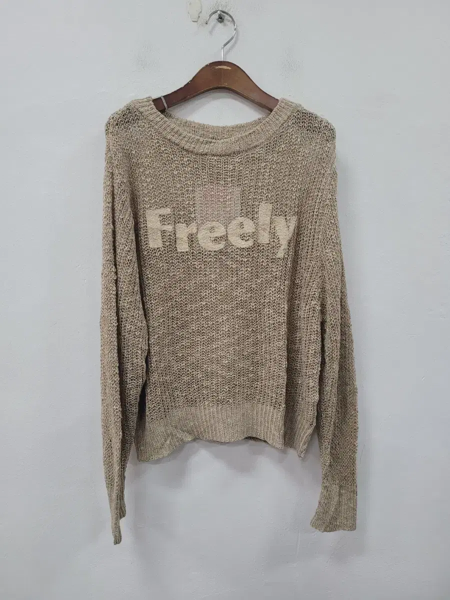 새상품) Freely 시스루 니트