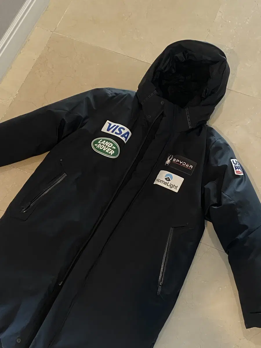 [L]스파이더 롱패딩 (U.S Ski Team)