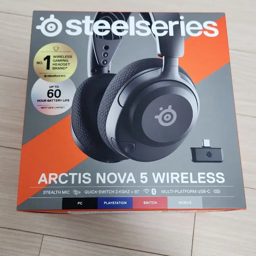 스틸시리즈 Arctis Nova 5 Wireless 무선 게이밍 헤드셋