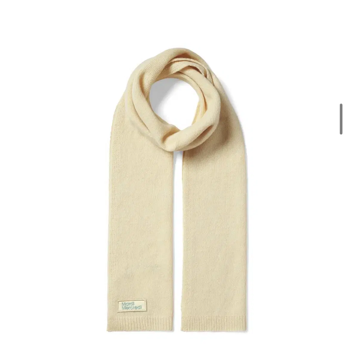 마르디 메크르디 안유진 울 머플러 WOOL MUFFLER SQUARE L