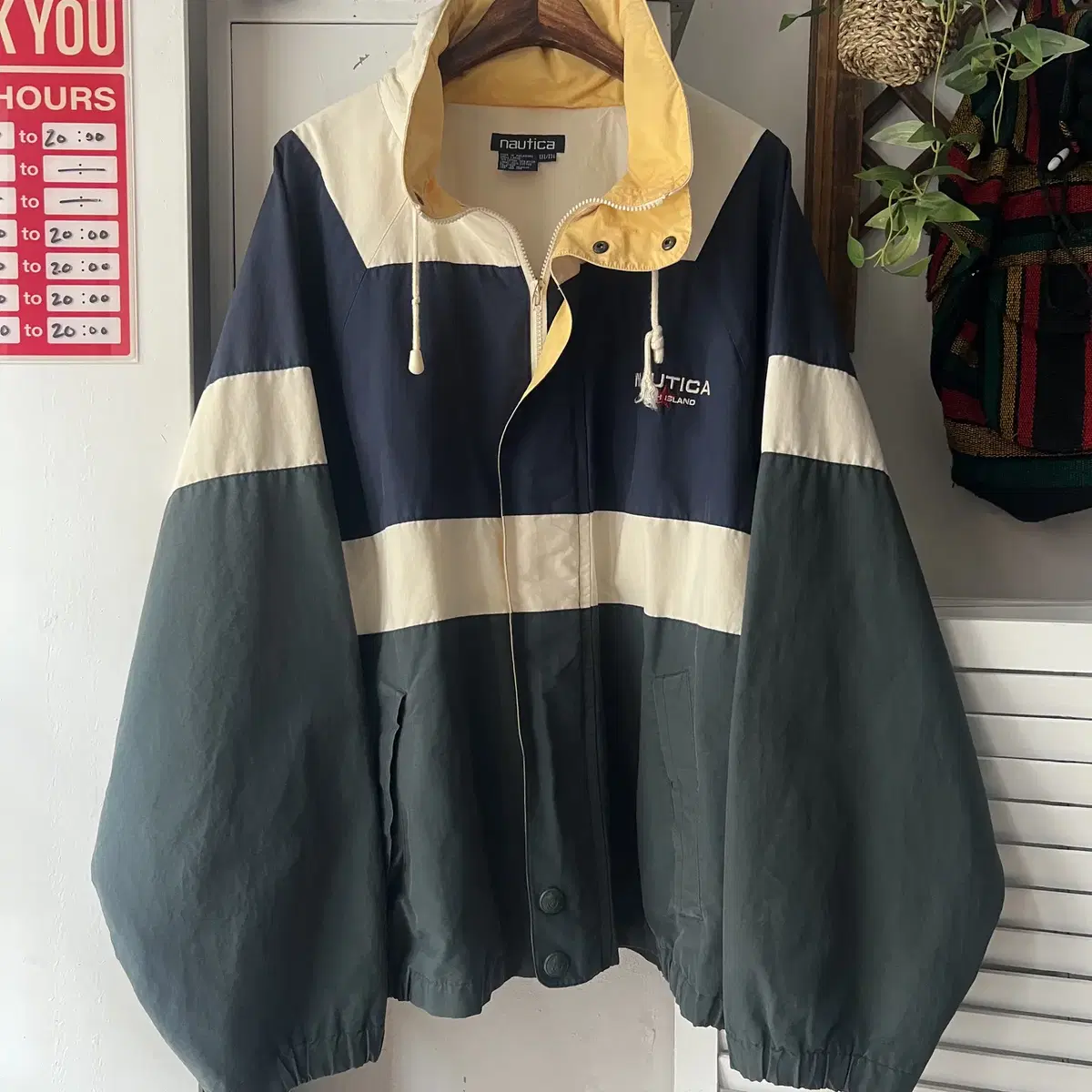 [2XL]90's NAUTICA 노티카 노스아일랜드 요트 클럽 트랙자켓