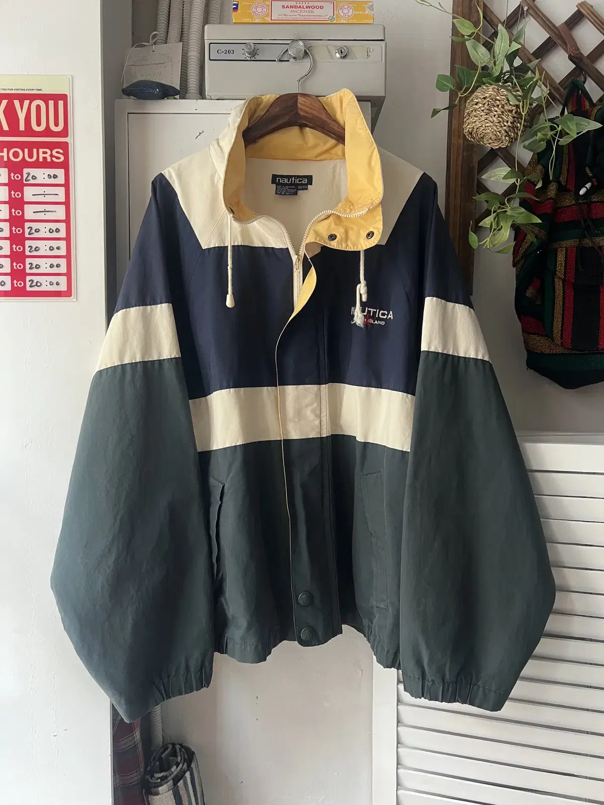 [2XL]90's NAUTICA 노티카 노스아일랜드 요트 클럽 트랙자켓