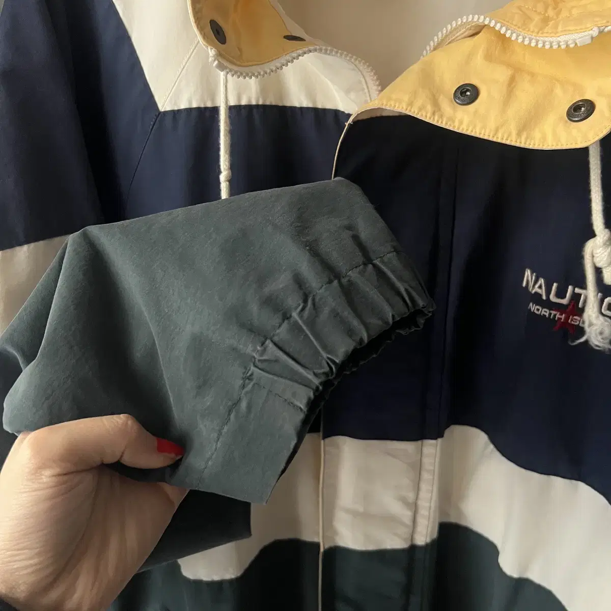 [2XL]90's NAUTICA 노티카 노스아일랜드 요트 클럽 트랙자켓