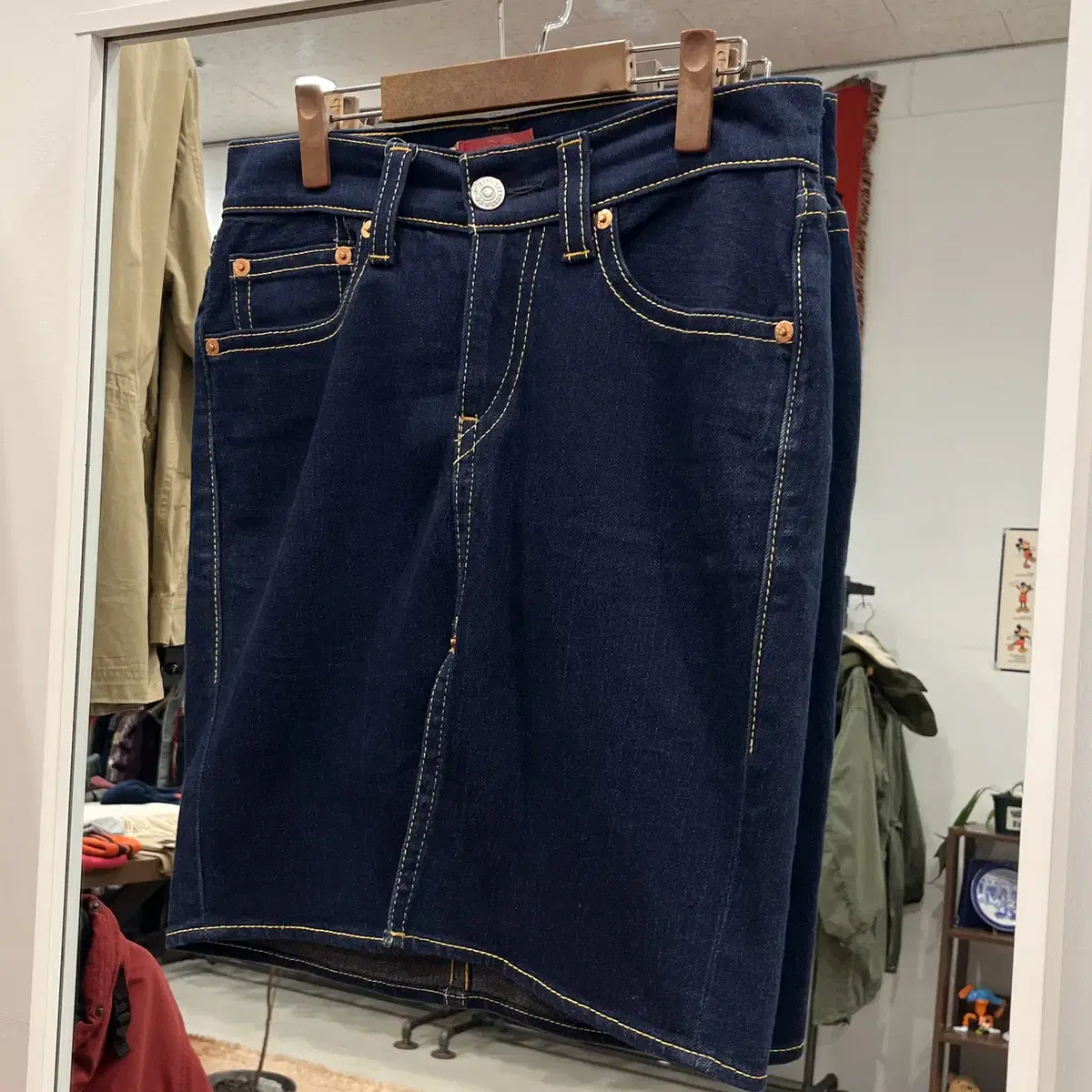 00s Levis 리바이스 타입원 데님 스커트 (31inch)