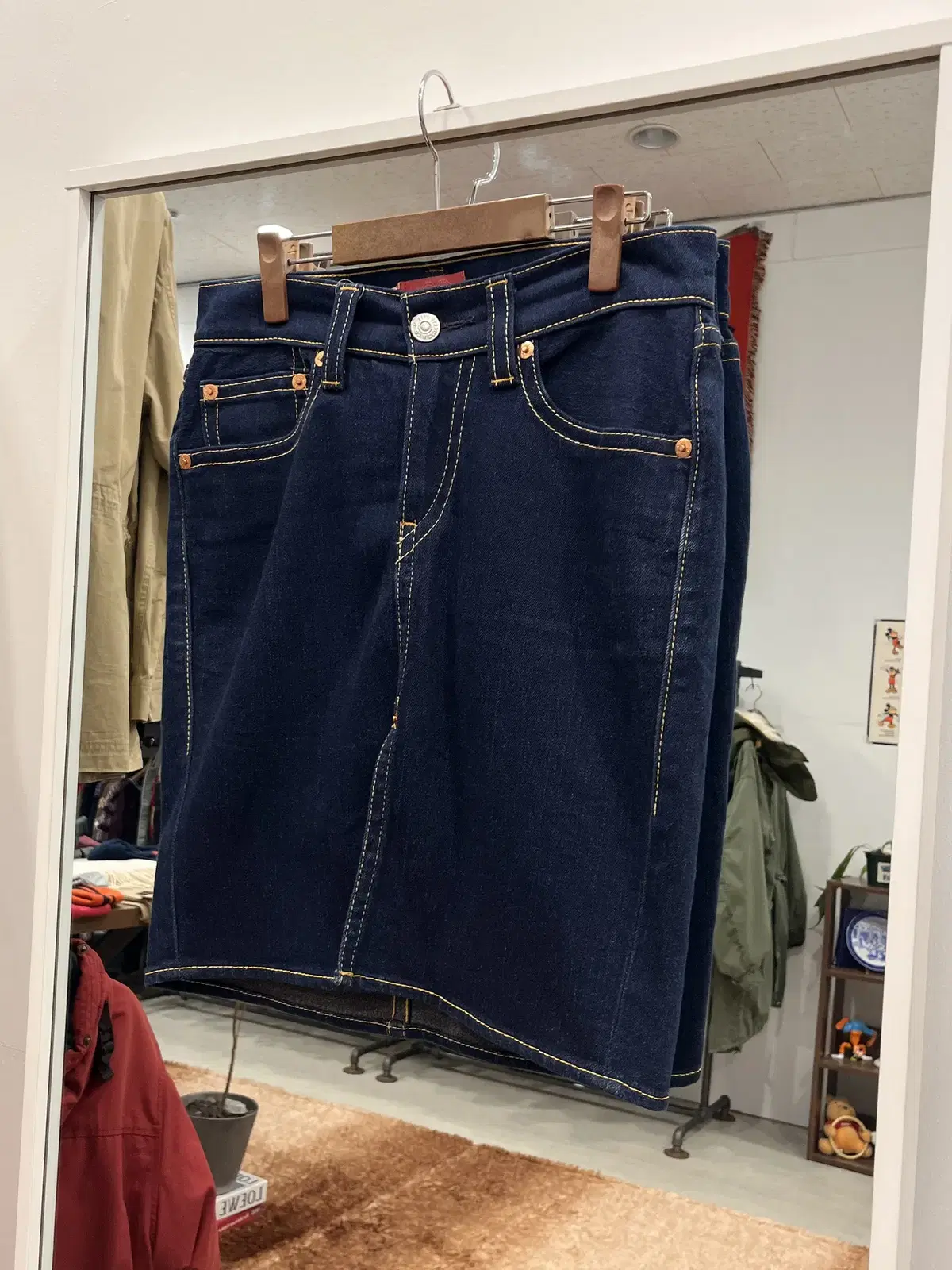 00s Levis 리바이스 타입원 데님 스커트 (31inch)