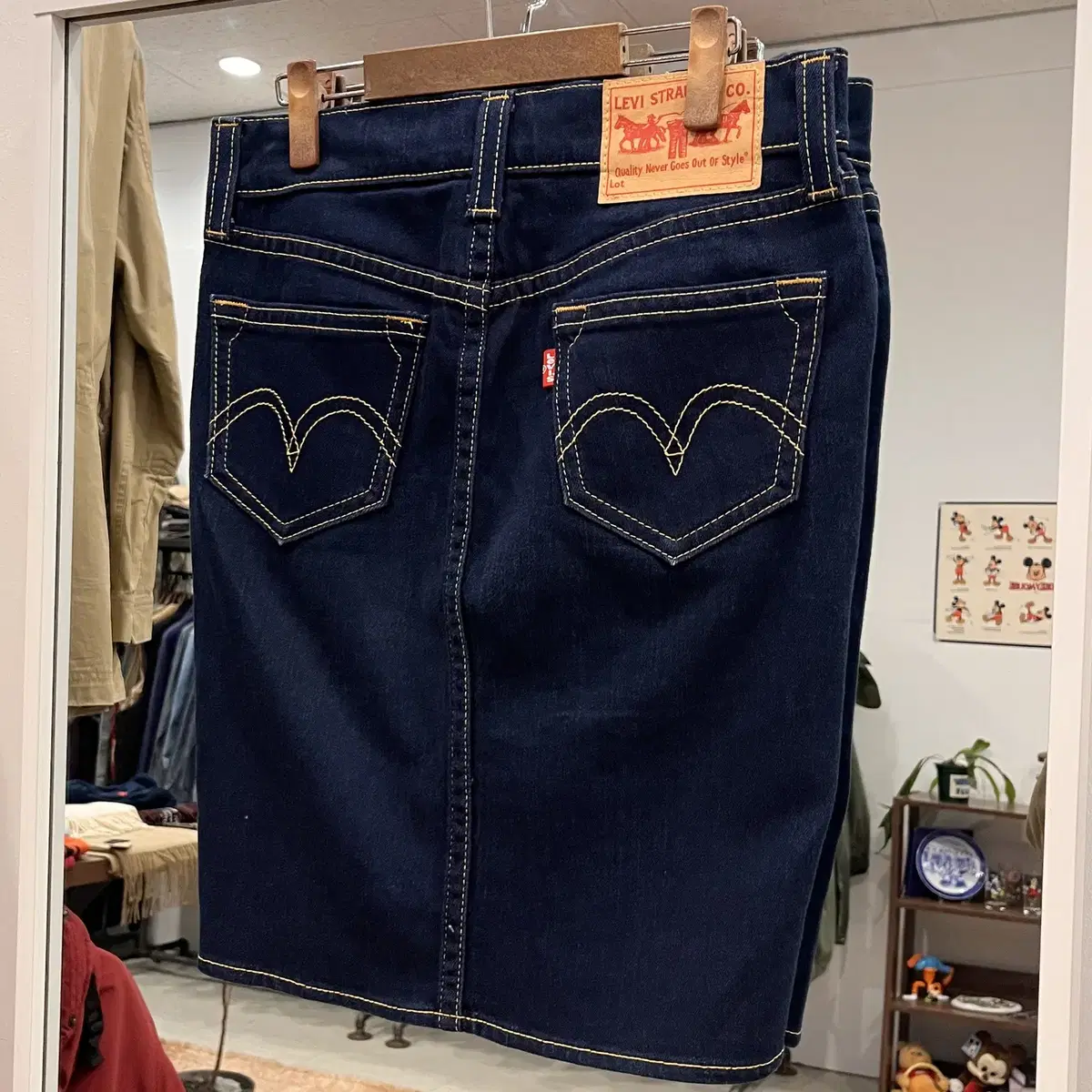 00s Levis 리바이스 타입원 데님 스커트 (31inch)