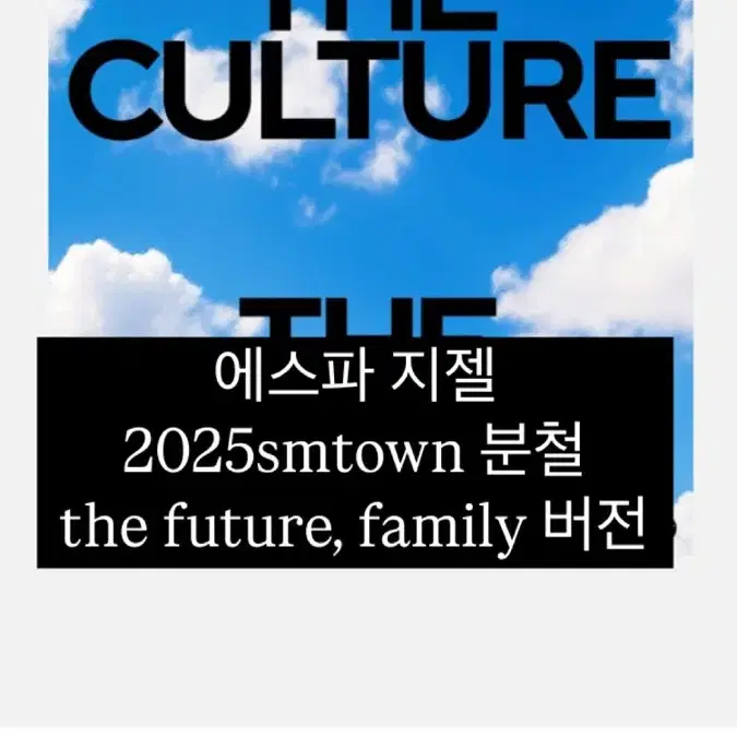 지젤만 남음!) 2025 smtown thefuture,family 버전